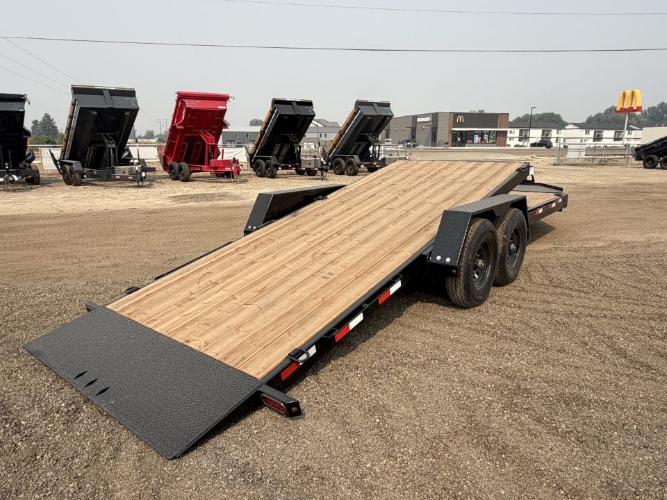 New 2026 Southland 7x22 16/6 16k Split Deck Tilt Trailer