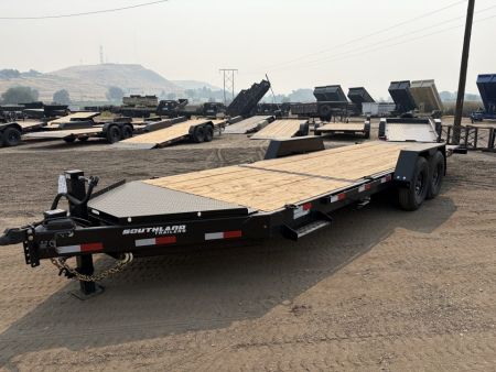 New 2026 Southland 7x22 16/6 16k Split Deck Tilt Trailer