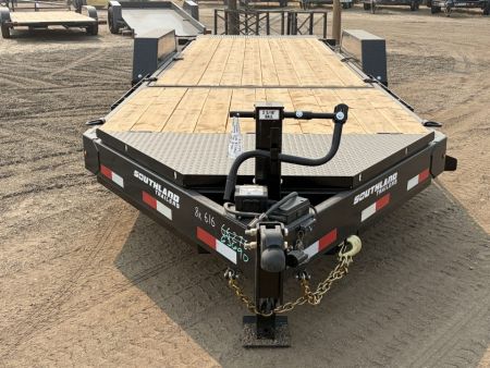 New 2026 Southland 7x22 16/6 16k Split Deck Tilt Trailer