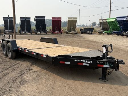 New 2026 Southland 7x22 16/6 16k Split Deck Tilt Trailer