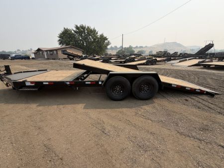 New 2026 Southland 7x22 16/6 16k Split Deck Tilt Trailer