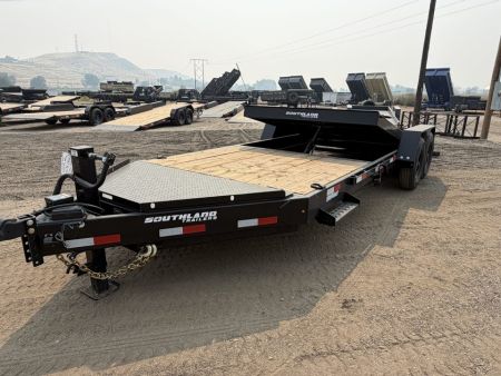 New 2026 Southland 7x22 16/6 16k Split Deck Tilt Trailer