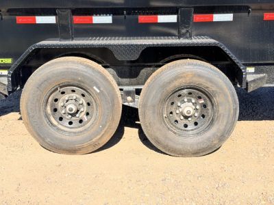 New 2026 Load Trail 7-14 Gooseneck Dump W/ 14 PLY Tire Upgrade and 7 Gauge Floor 7K Axles