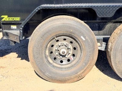 New 2026 Load Trail 7-14 Gooseneck Dump W/ 14 PLY Tire Upgrade and 7 Gauge Floor 7K Axles