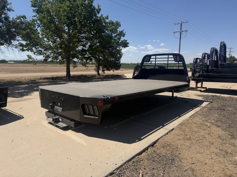 New 2026 CM Truck Beds 14'4" Flatbed Cab & Chassis Dually CTA 120" FORD/RAM RD 14'4/97/120/34