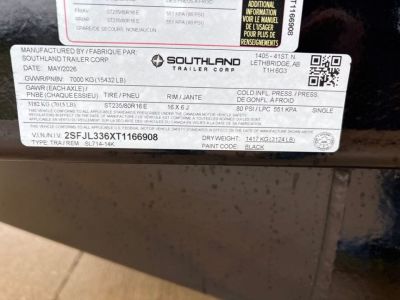New 2026 SOUTHLAND TRAILER CORP. SL714-14K Dump Trailer
