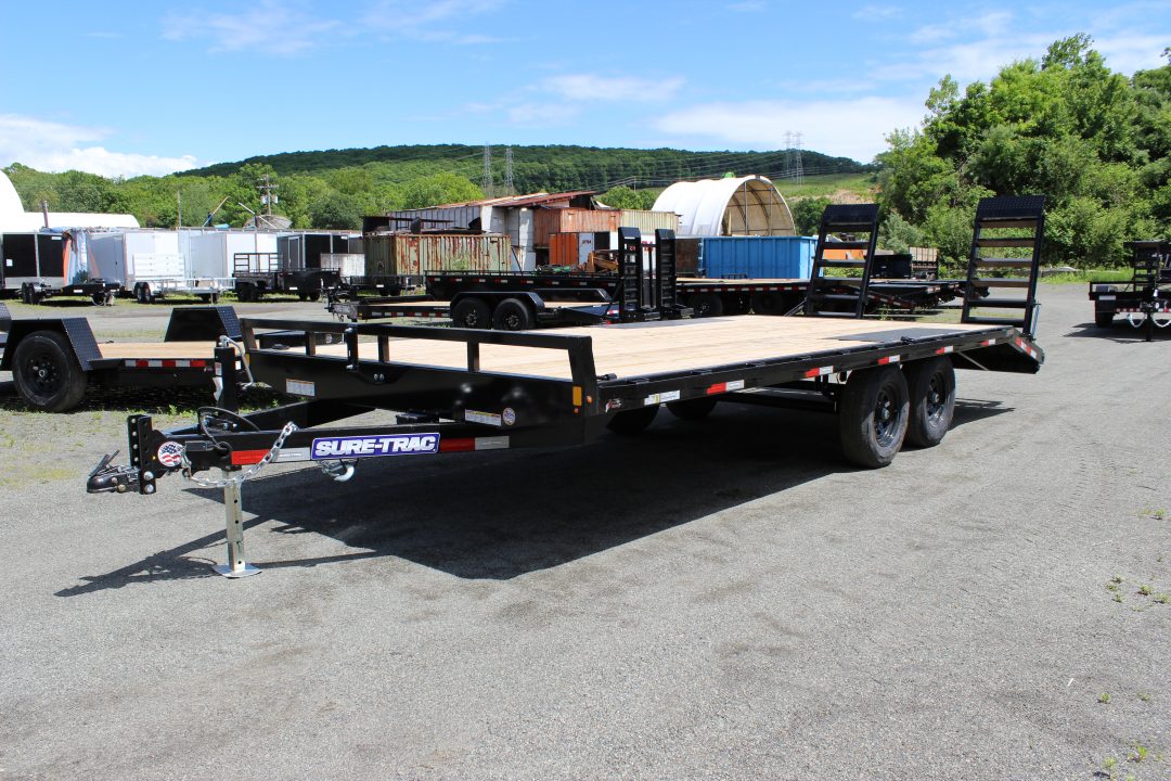 New 2026 Sure-Trac 8.5x20 (17+3) Deckover Trailer