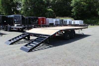 New 2026 Sure-Trac 8.5x20 (17+3) Deckover Trailer