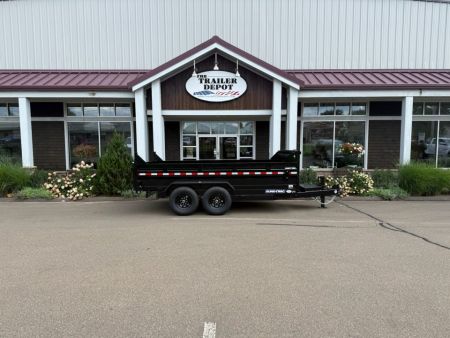 New SURE-TRAC 7' x 14' HEAVY DUTY TELESCOPIC DUMP TRAILER 14K