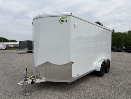 New 2026 NEO TRAILERS NAV167TR6 (7' x 16') 7K V-Nose Cargo / Enclosed Trailer