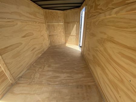 New 2027 Seed Cargo 6x12 Single Axle Enclosed Trailer w/Rear Ramp Cargo / Enclosed Trailer