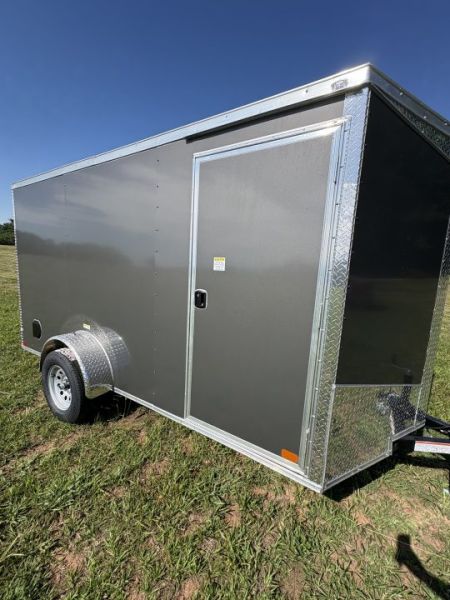 New 2027 Seed Cargo 6x12 Single Axle Enclosed Trailer w/Rear Ramp Cargo / Enclosed Trailer