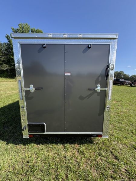 New 2027 Seed Cargo 6x12 Single Axle Enclosed Trailer w/Rear Ramp Cargo / Enclosed Trailer
