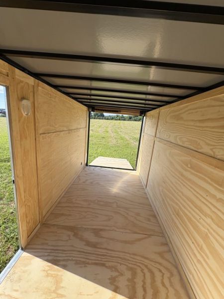 New 2027 Seed Cargo 6x12 Single Axle Enclosed Trailer w/Rear Ramp Cargo / Enclosed Trailer