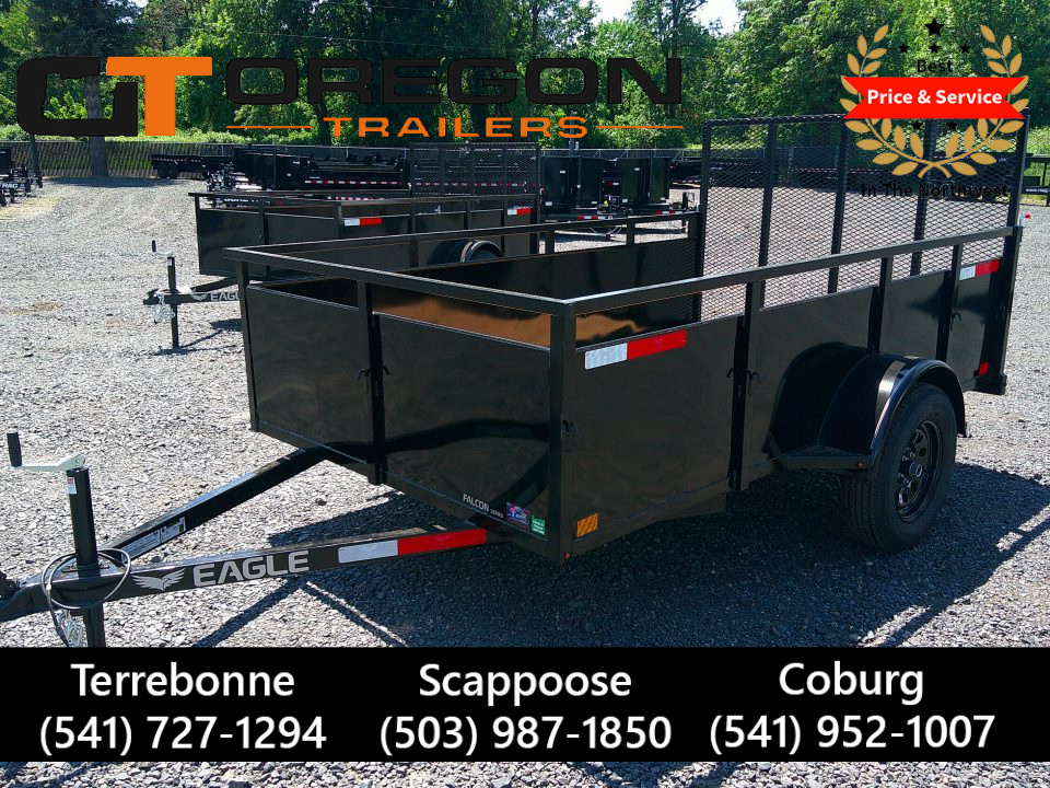 New 2026 Eagle Trailers FU610SA Utility Trailer