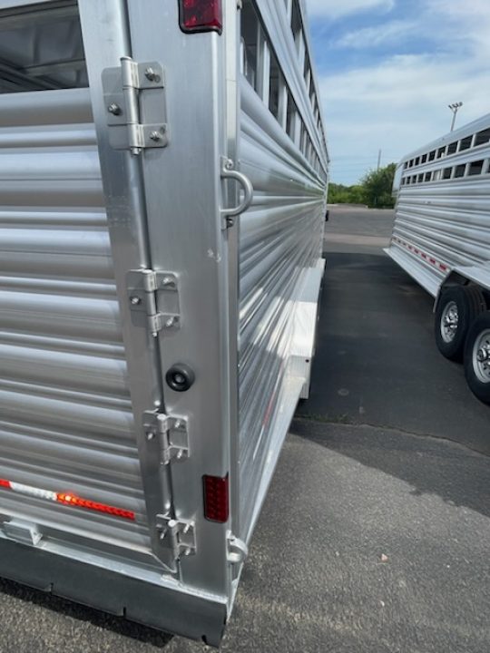 New 2026 Featherlite Trailers model 8127 7.5x26 Stock Trailer