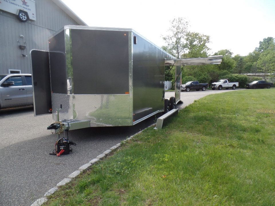 New 2027 Nitro Enclosed 8.5X24 V Nose Car / Racing Trailer