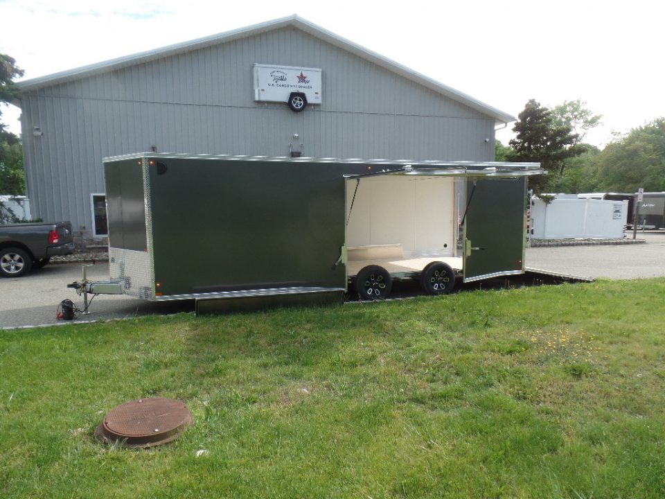 New 2027 Nitro Enclosed 8.5X24 V Nose Car / Racing Trailer