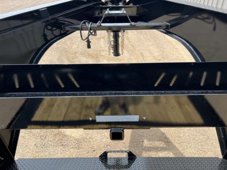 New 2026 Midsota 28' Hydraulic Tail Gooseneck Equipment Trailer