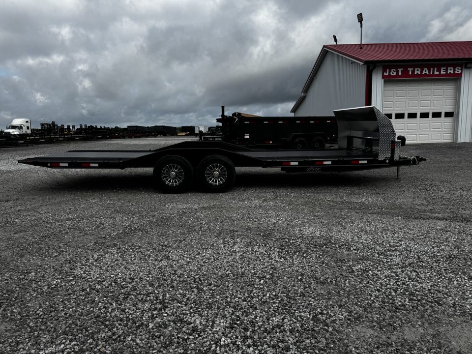 New 2026 Traxx Trailers 102"x24' 14,000# GVWR Hydraulic Tilt Trailer