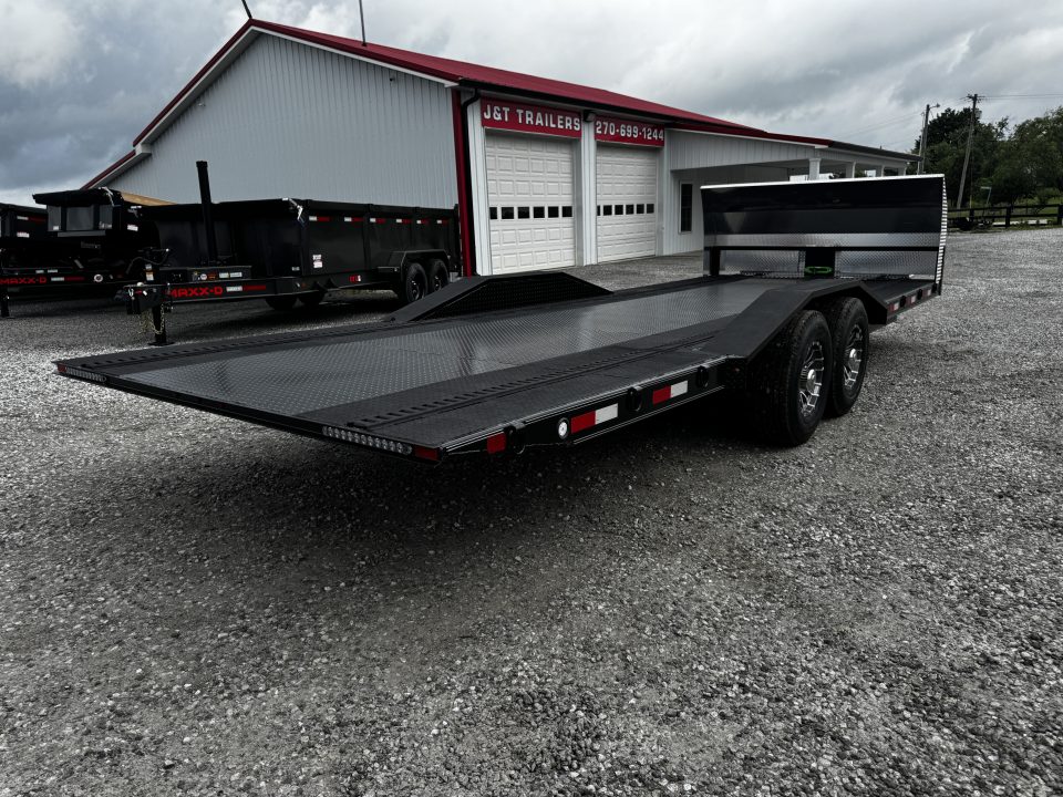 New 2026 Traxx Trailers 102"x24' 14,000# GVWR Hydraulic Tilt Trailer