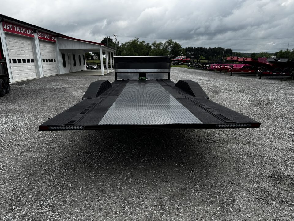 New 2026 Traxx Trailers 102"x24' 14,000# GVWR Hydraulic Tilt Trailer
