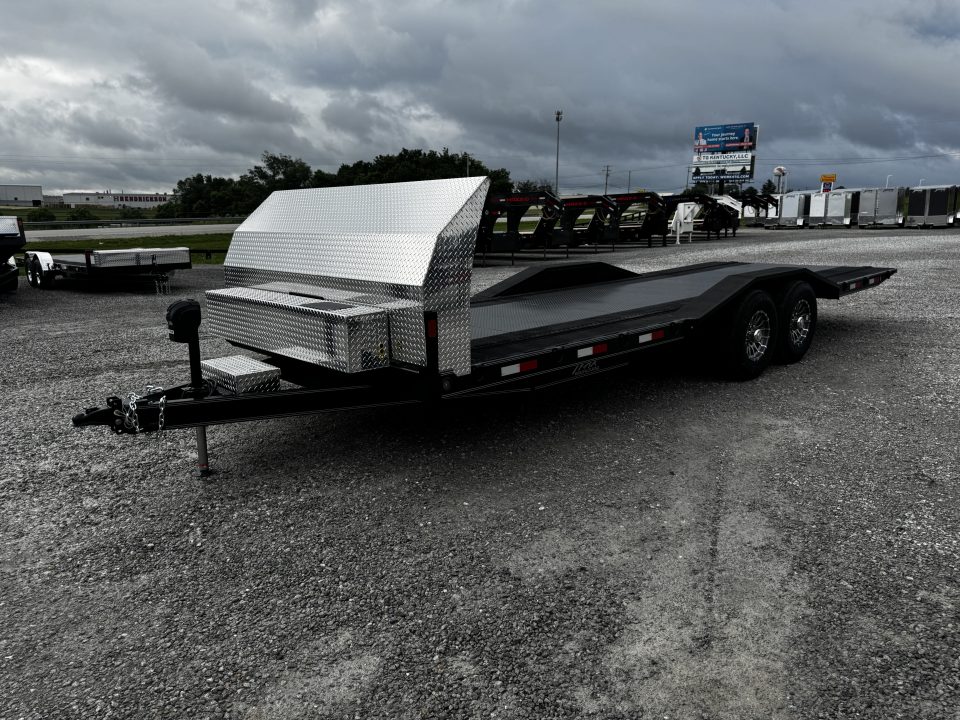 New 2026 Traxx Trailers 102"x24' 14,000# GVWR Hydraulic Tilt Trailer