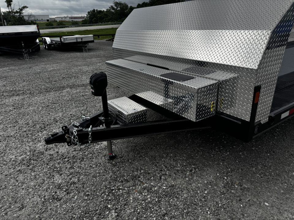New 2026 Traxx Trailers 102"x24' 14,000# GVWR Hydraulic Tilt Trailer