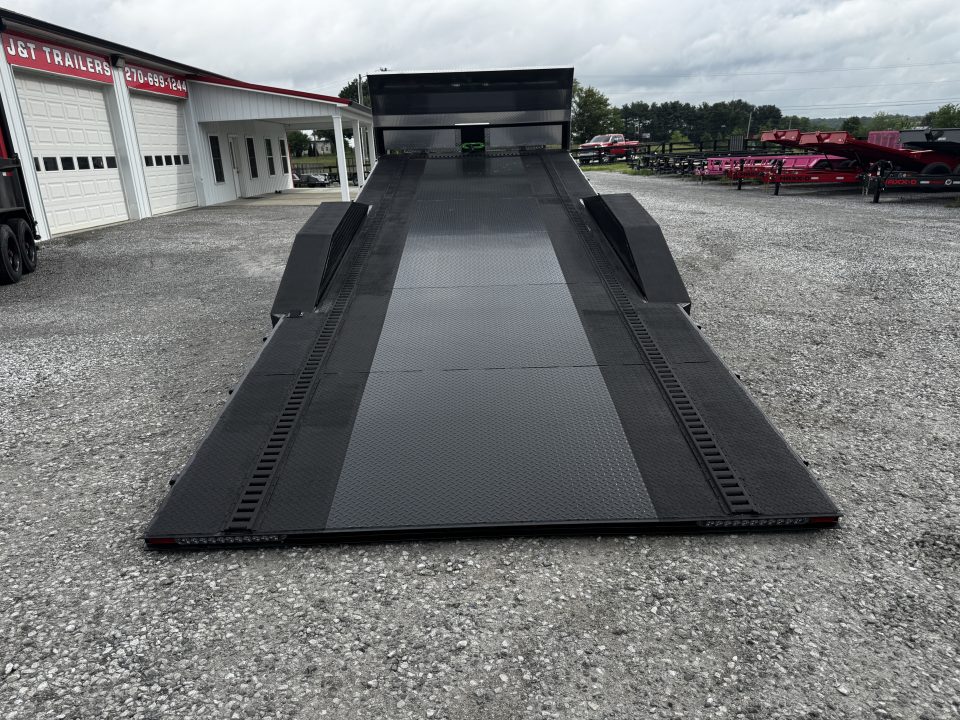 New 2026 Traxx Trailers 102"x24' 14,000# GVWR Hydraulic Tilt Trailer