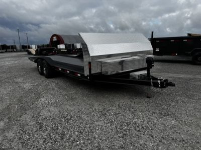 New 2026 Traxx Trailers 102"x24' 14,000# GVWR Hydraulic Tilt Trailer