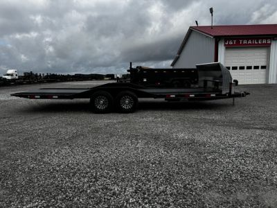 New 2026 Traxx Trailers 102"x24' 14,000# GVWR Hydraulic Tilt Trailer