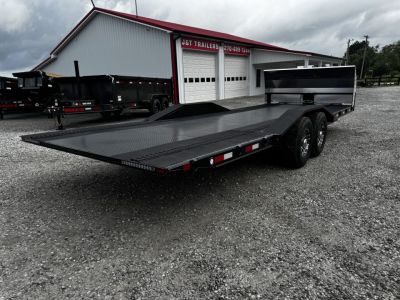 New 2026 Traxx Trailers 102"x24' 14,000# GVWR Hydraulic Tilt Trailer