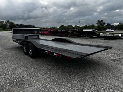 New 2026 Traxx Trailers 102"x24' 14,000# GVWR Hydraulic Tilt Trailer