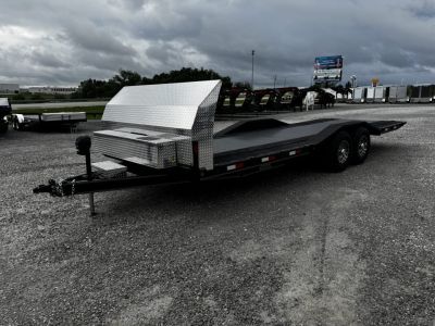 New 2026 Traxx Trailers 102"x24' 14,000# GVWR Hydraulic Tilt Trailer
