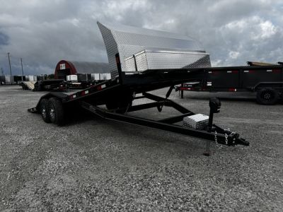New 2026 Traxx Trailers 102"x24' 14,000# GVWR Hydraulic Tilt Trailer