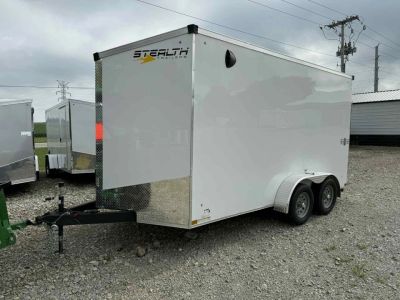 New STOCK#104133 7X14 ENCLOSED CARGO TRAILER