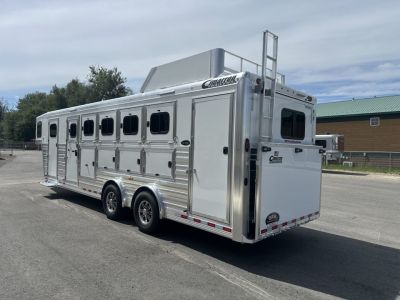 New 2027 Cimarron 5 Horse Trainer Trailer