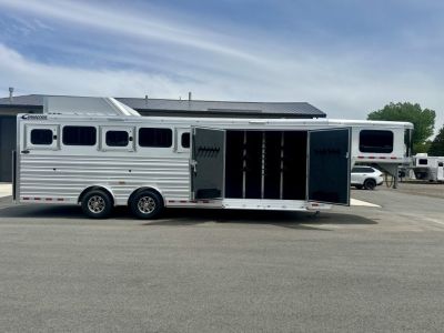 New 2027 Cimarron 5 Horse Trainer Trailer