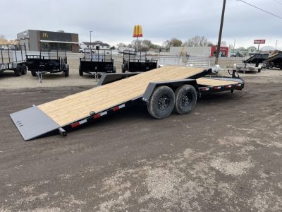 New 2026 Southland 7x22 16/6 16k Split Deck Tilt Equipment Trailer