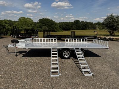 Used 2016 Aluma 8816 Utility Trailer