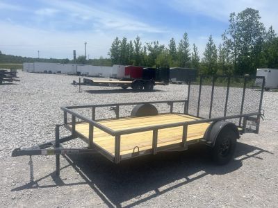 New 2026 Triple R 82X10+2 TUBE TOP UTILITY W/4' GATE