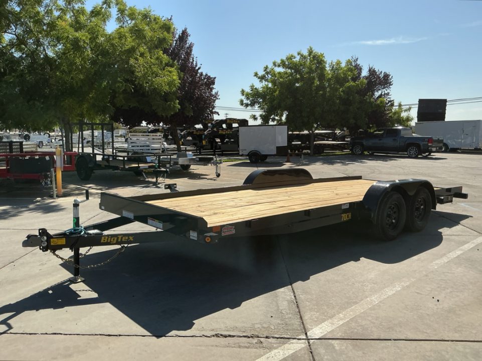 New 2026 Big Tex Trailers 70CH-18-2B 7FT X 18FT 7K GVW Car Hauler