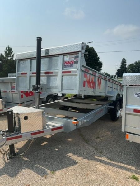 New 2026 82x16 N & N 16 K Dump Trailer