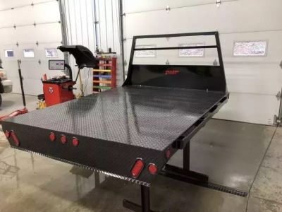 New Cadet Truck Bodies Bronco SRW Longbed Flatbed 8' SRW Truck Bed