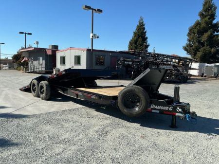New 2026 Diamond C Trailers HXD210L24X102 8.5FT X 24FT Tilt Trailer