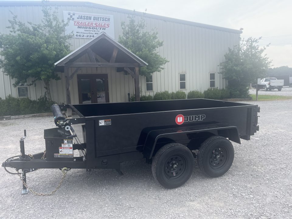 New 2026 U-Dump 5'X10'X19" DUMP TRAILER 7K REBEL LITE