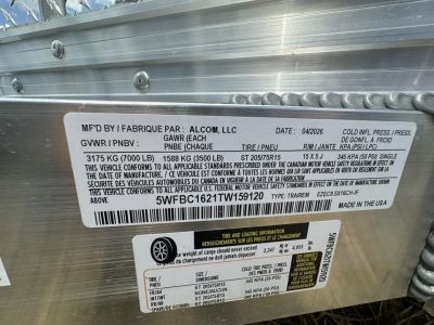 New 2026 E-Z Hauler EZEC8.5X16CH-IF Cargo / Enclosed Trailer