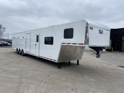 New Vintage Trailers Race Trailer with Living Quarters 48'