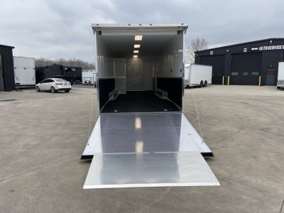 New Vintage Trailers Race Trailer with Living Quarters 48'