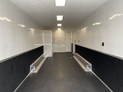 New Vintage Trailers Race Trailer with Living Quarters 48'